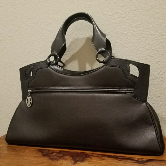 Cartier Marcello de Cartier Leather Handbag - Picture 2 of 7